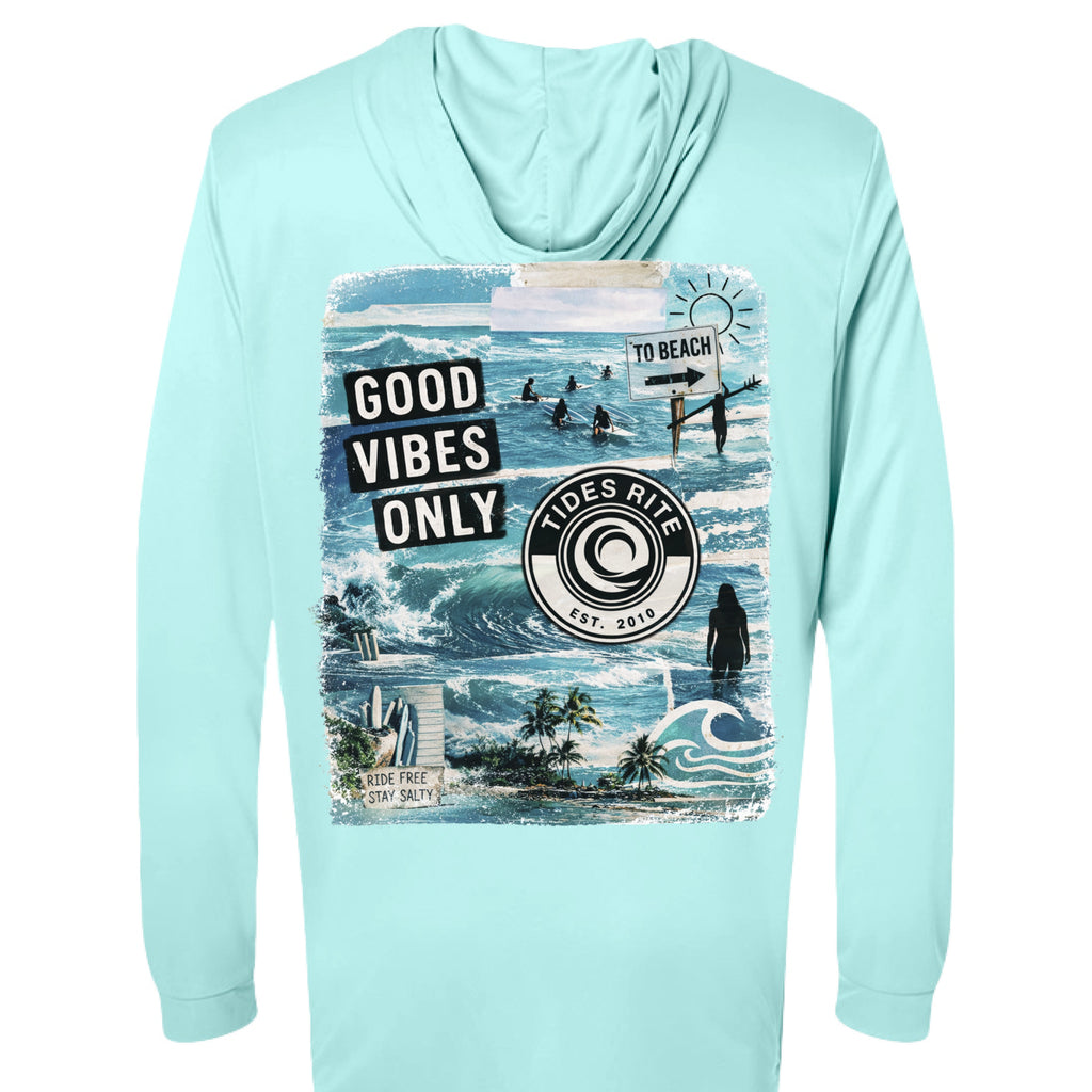 Aqua Blue - BACK
